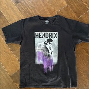 Hendrix Kids Black T-Shirt - Short Sleeve - kids large